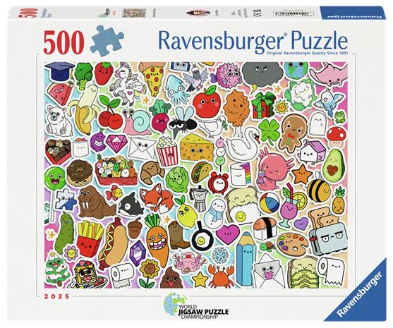Ravensburger Palapeli Cute Kawaii Chaos 500