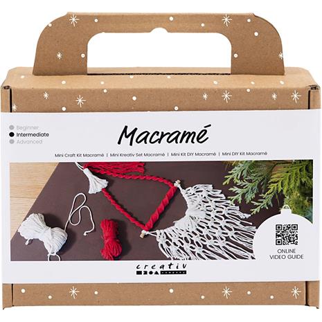 Mini DIY Kit - Macramä© - Santa (977710)