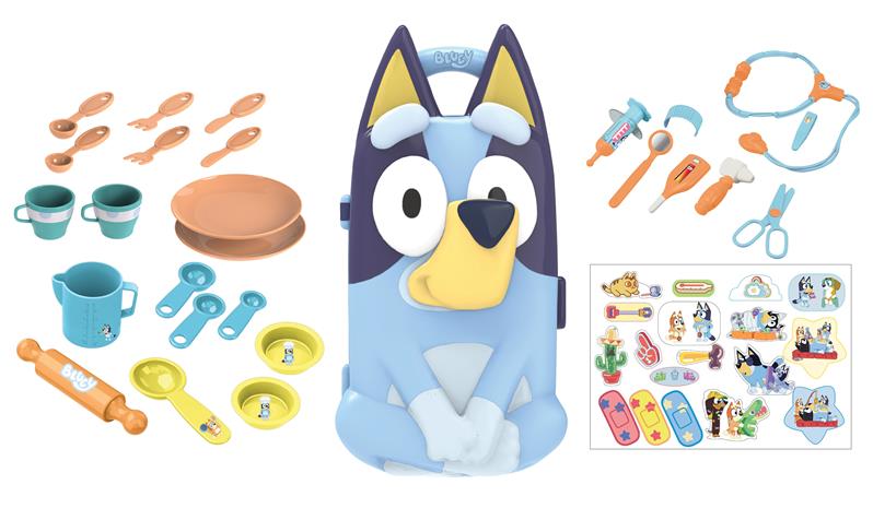 Bluey 's Play Case Combo