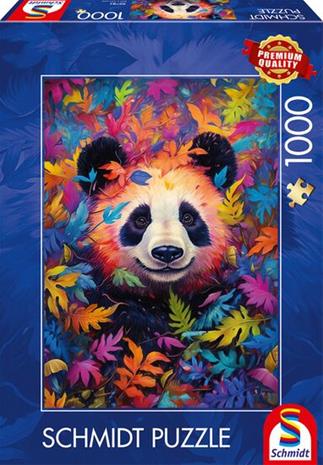 SCHMIDT PANDA IN A RAINBOW FOREST 1000P