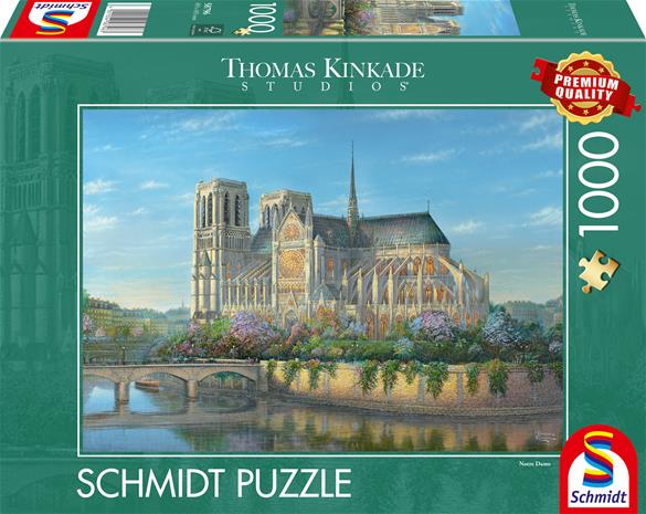 Notre Dame Palapeli 1000 Palaa Schmidt