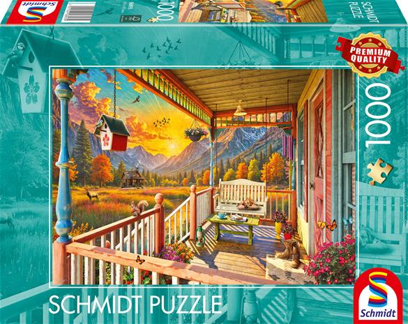 Mountain Veranda Palapeli 1000 Palaa Schmidt