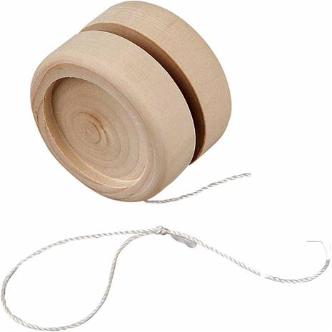 jo-jo trä 5 x 3 cm