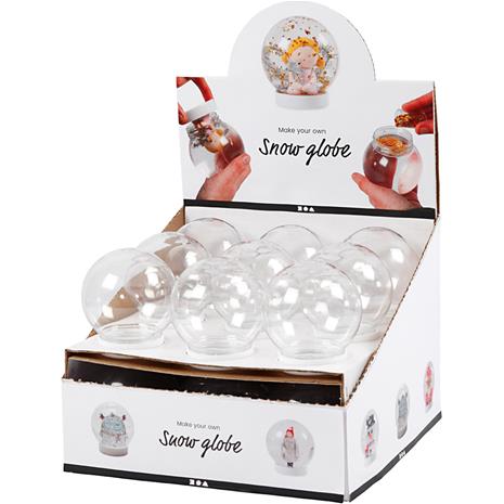 Creativ Company Snow globes. 18pcs.