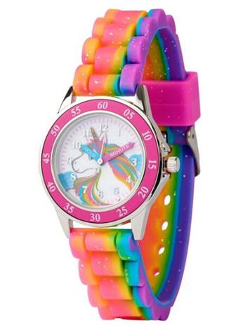 Accutime - Kello Time Teacher Rainbow Unicorn