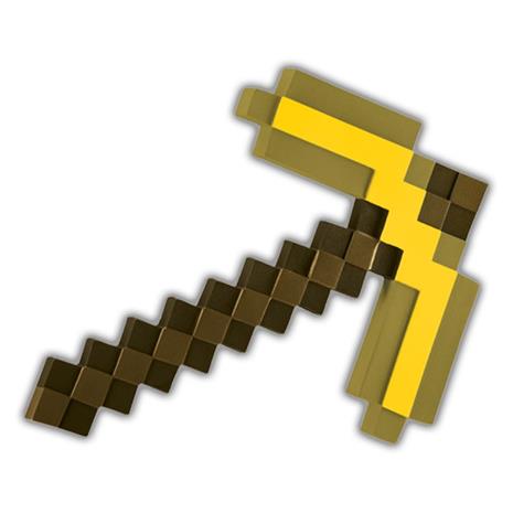 Jakks Disguise Minecraft Gold Pickaxe
