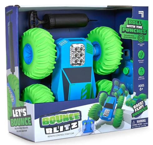 Sharper Image Toy RC Flip Stunt Bounce Blitz