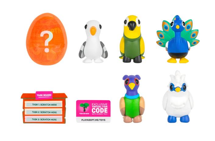 Adopt Me 6 Figure Pack - Feathered Friends