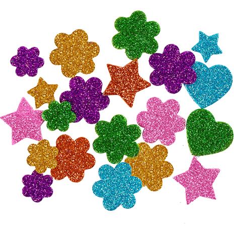 Creativ Company Foamforms Glitter 100pcs. – kuva 7/7