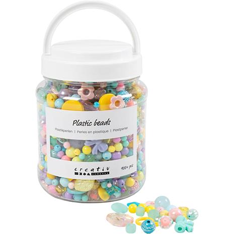 Creativ Company Plastic beads - 900 pcs