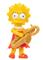 Simpsonit 12 cm hahmo Lisa – kuva 4