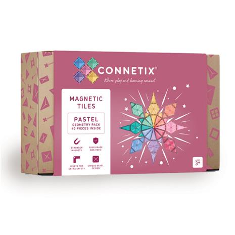 Connetix Pastel Geometry 40 Osaa