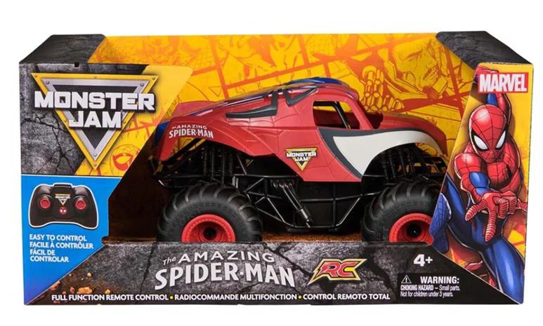 Monster Jam RC 1:24 Spiderman – kuva 4/4