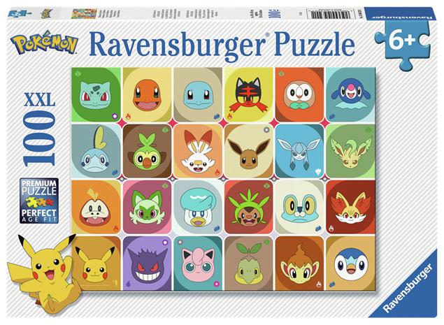 Palapeli: Pokemon - Faces (100) PALA
