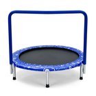 Mini trampoliini 92x80,5cm, musta/sininen