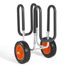 Kajakki- ja sup-lautakärry, 68 kg, kumirenkaat, hihnat