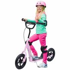 Lasten potkulauta, säädettävä, Vaaleanpunainen, 120 ä— 52 ä— 80â€“88 cm