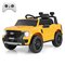 Lasten sähköauto 105x64x60cm, keltainen/musta väri – kuva 1
