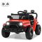 Lasten sähköauto 86x57,5x54,5cm, punainen/musta – kuva 1