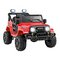 Lasten sähköauto 99x62x62cm, punainen/musta – kuva 1