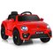 Lasten sähköauto 95x56x47cm, punainen/musta – kuva 1