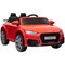 Lasten sähköauto Homcom 102x60x44cm, punaisen/mustan värinen – kuva 1