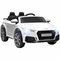 Lasten sähköauto Homcom 102x60x44cm, valkoinen/musta – kuva 1
