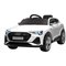 Lasten sähköauto Homcom 108x60x47cm, valkoinen/musta väri – kuva 1