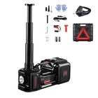 Sähköinen hydraulinen tunkki 5 t LED-valolla ja ilmakompressorilla, 12 V