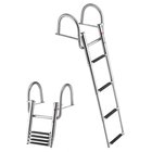 Veneen tikkaat VEVOR 8341SH4, 4 askelmaa, 46 ä— 11 ä— 33 cm