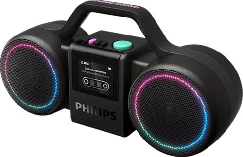 Philips The Roller Stereo portable speaker Black 60 W