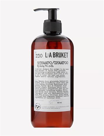 L:A Bruket Birch shampoo