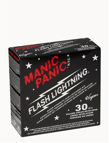Manic Panic Flash Lightning® Bleach Kit 30 Volume Cream Developer