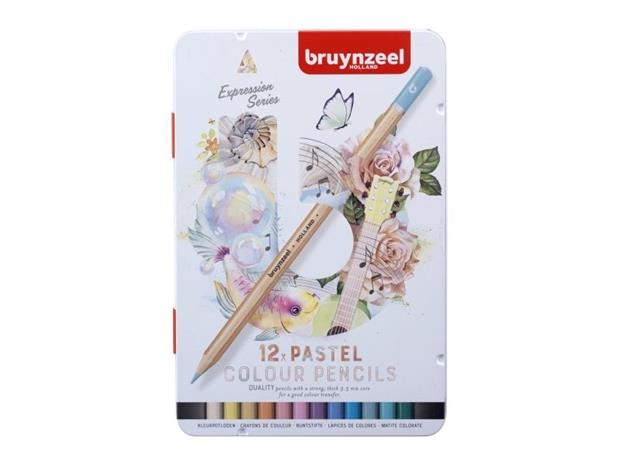Bruynzeel Expression Väriliidut Pastelli 12-setti