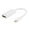 Deltaco Sovitin USB 3.1 - DP, Type C uros - DP naaras, 4K, UHD, valk. USBC – kuva 3