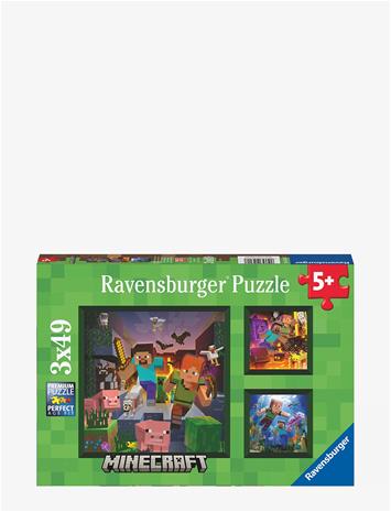 Ravensburger Palapelit Minecraft Biomes 3x49