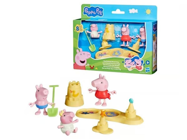 Peppa Pig Moments - Siblings Beach Day
