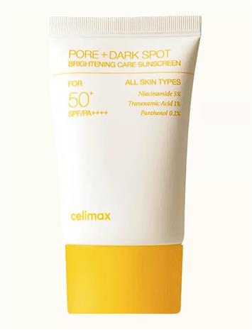 Celimax Pore + Dark Spot Brightening Care Sunscreen - 50 ml, Vartalonhoito