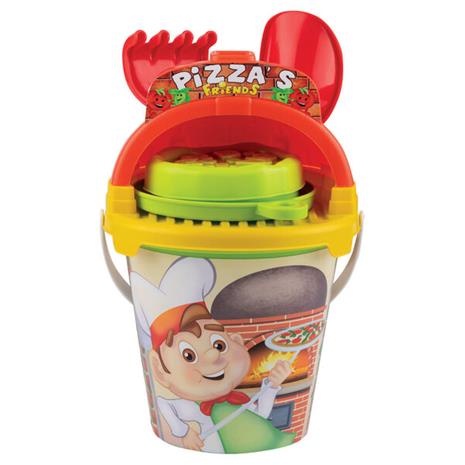 Androni Bucket Set Making Sand Pizzas