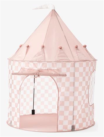 Stars - Play Tent Check Apricot - (1000928)