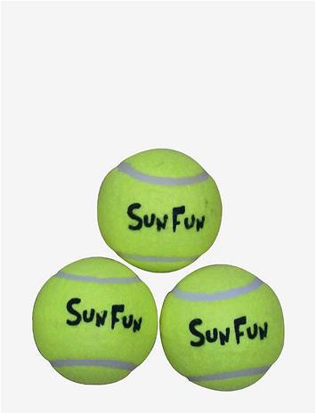 Happy Summer Happy Summer Tennis Ball 3-Pack - Multi/patterned - ONE SIZE