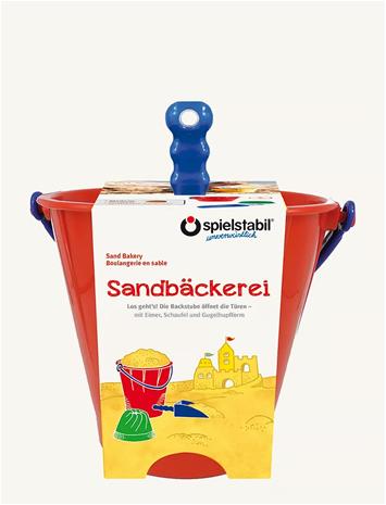 Spielstabil Sand Set - Bakery - Red - ONE SIZE