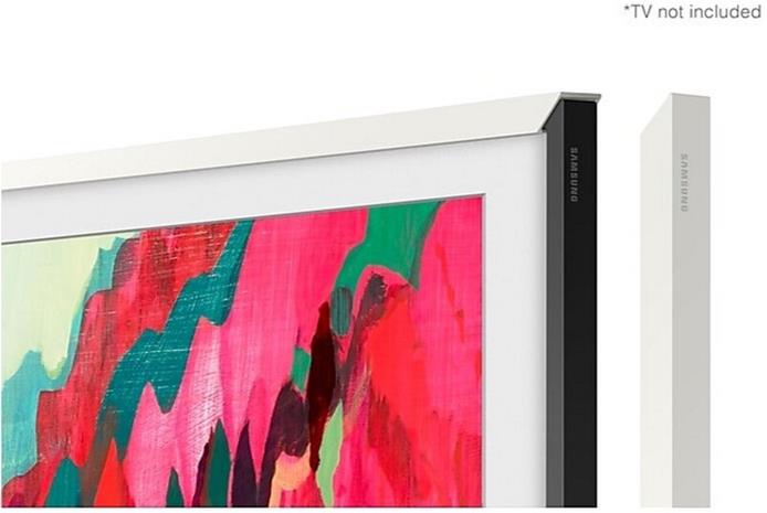 Samsung 75” Customisable Frame White Bezel (2025) - White – kuva 6/7