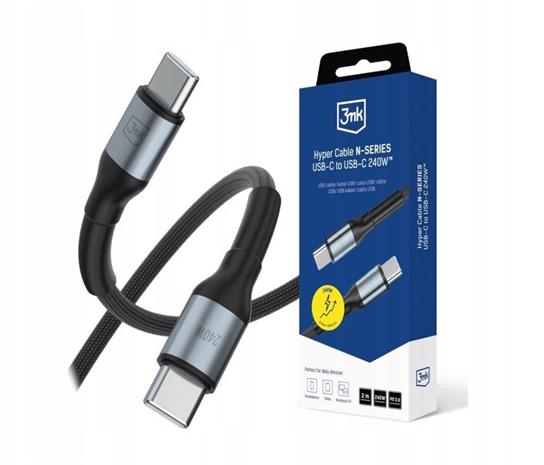 3mk Hyper Cable N-SERIES - USB-C cable - USB-C to USB-C - 2 m
