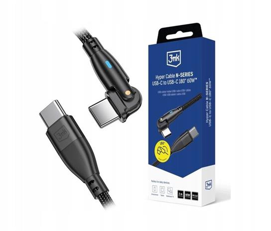 3mk Hyper Cable N-SERIES - USB-C cable - USB-C to USB-C - 2 m