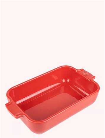 Peugeot Appolia Rectangular dish 22 cm Red