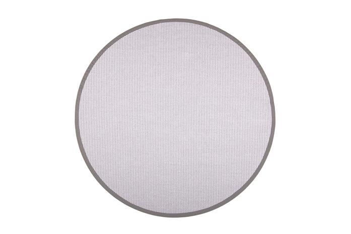 Matto Lyyra2 Pyöreä 160 cm Vaaleanharmaa - VM Carpet
