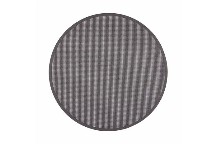 Matto Lyyra Pyöreä 160 cm Tummanharmaa - VM Carpet – kuva 2/2