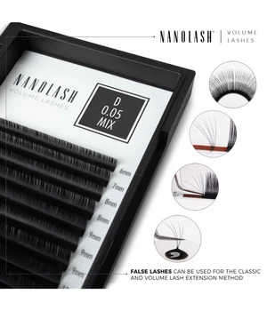 Nanolash Volume Lashes 0.05 D 9 mm