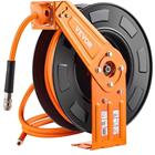 Sisäänvedettävä ilmaletkukela 3/8" x 65 ft, automaattinen, 300 PSI, katto-/seinäkiinnitys